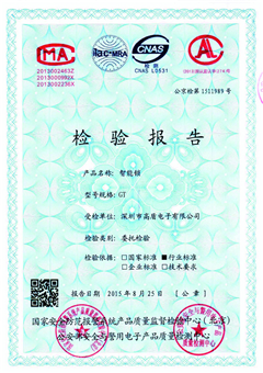 檢驗(yàn)報告